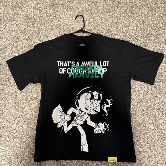 Awful Lot Of Cough Syrup T-Shirt (Chiefin Heavily) Style - Picture 1 of 4